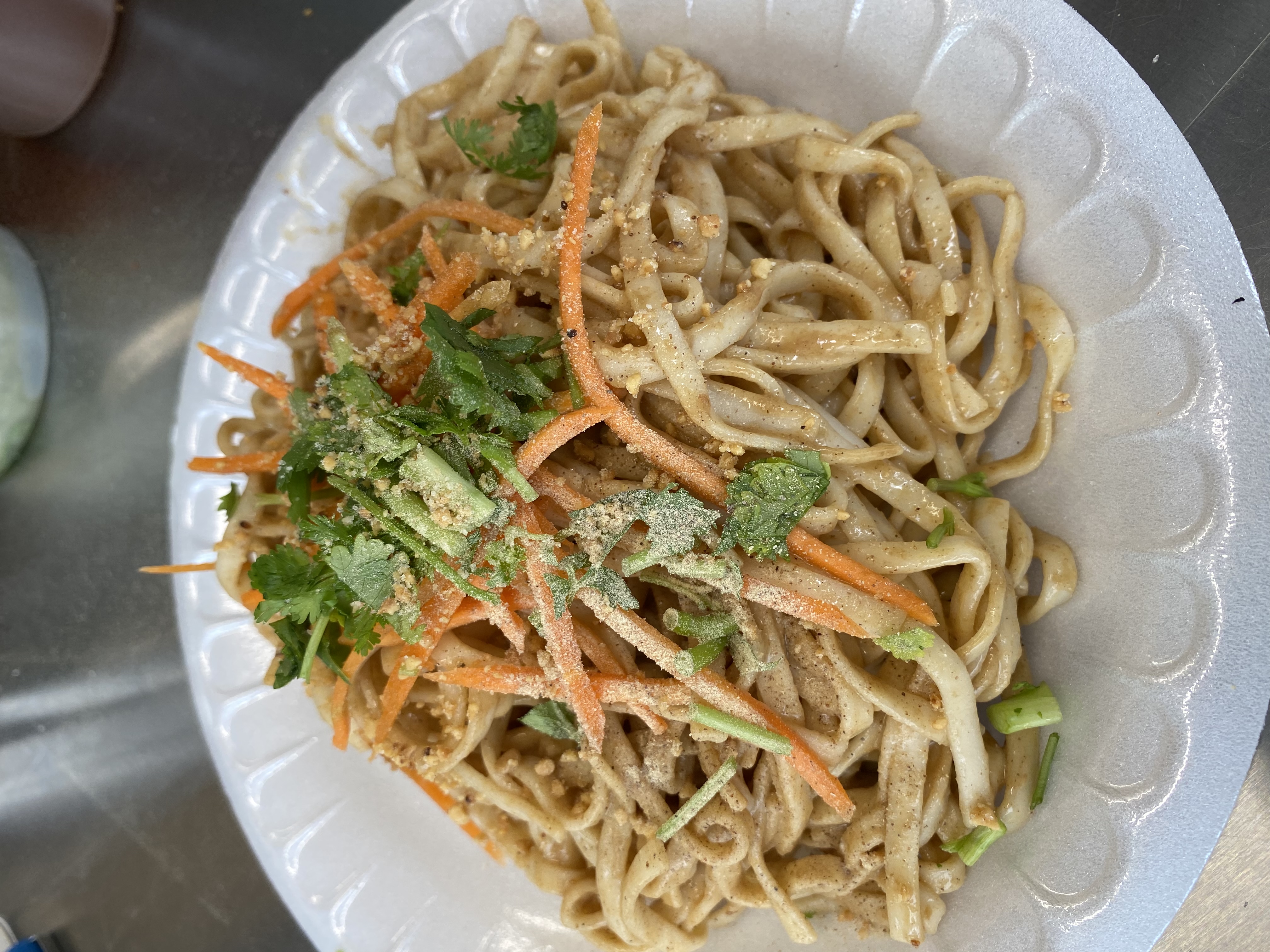 Taiwanese style noodle with Peanut/Sesame Sauce